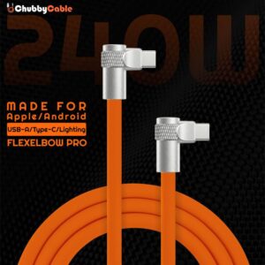 SIYT FlexElbow Pro — kabl za brzo punjenje 240 W sa konektorom pod uglom od 90°