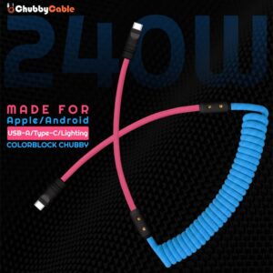SIYT Curly — spiralni pleteni kabl za brzo punjenje #B66