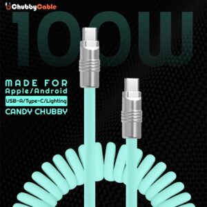 SIYT Curly Candy — spiralni silikonski kabl za brzo punjenje