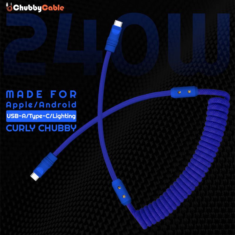 SIYT Curly — spiralni pleteni kabl za brzo punjenje 240 W