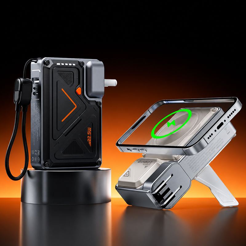SIYT PowerMag — magnetna eksterna baterija 10.000 mAh sa mrežnim utikačem
